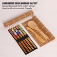 thumbnail image 4 of Kit para hacer sushi para principiantes Juego para hacer sushi DIY Utensilios para comer sushi incluye 2 sushi, 4 of 8
