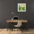 thumbnail image 3 of Harwood, Jennifer 20x20 White Modern Wood Framed Museum Art Print Titled - White tulips II, 3 of 4