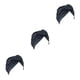thumbnail image 4 of Sonducket Turban Knot Hijab Hat Donut Cover Solid Stretch Headscarf Caps Loss Bonnet para mujeres Accesorios de maquillaje Gris Type1 NO1, 4 of 6