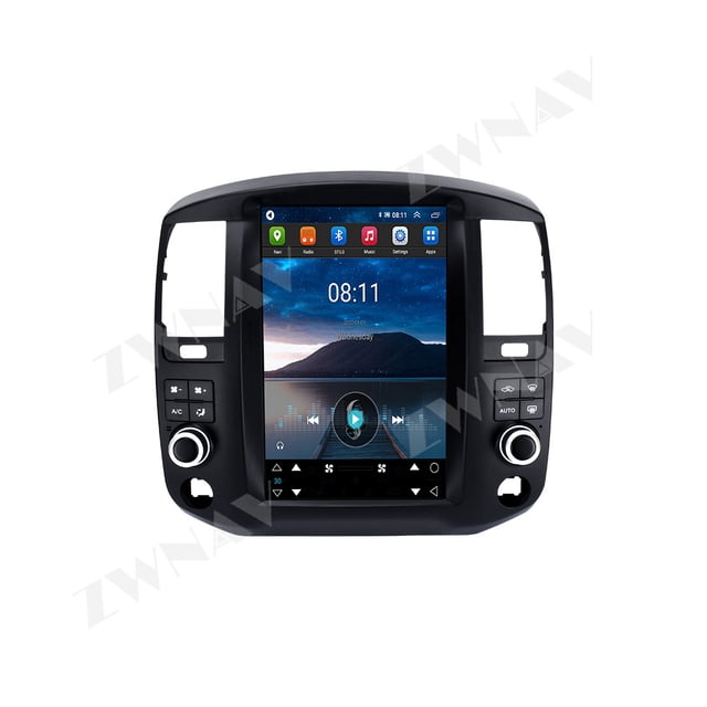 ZWNAV 12.8 inch Car Radio Android 15 For Nissan Pathfinder 2008-2012 Tesla Screen Multimedia Player GPS Navigation BT DSP Stereo CarPlay