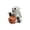 B, variant on Halloween Haunted Pumpkin Ghost Statues — Full Color Design with Creepy Expressions, Halloween Decorations for Halloween Parties & Trick or Treat Nights — great for Costume Parties with spooky setups