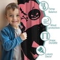 thumbnail image 3 of Blackout Kids Curtains,Spooky Halloween Silhouette Pattern Childrens Insulated Curtains Set Of 2,Bedroom Essentials,Toddler Room Decor 52"x84", 3 of 5