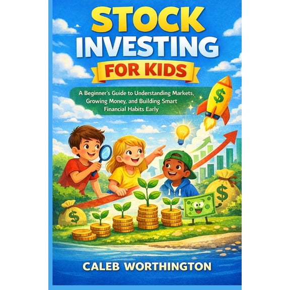Stock Investing for Kids: A Beginner's Guide to Understanding Markets, Growing Money, and Building Smart Financial Habit, (Paperback)