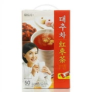 DAMTUH Korea Traditional Jujube Tea Plus, Jujube Powder Tea, Single Serving Packets, 15g x 50 Sticks