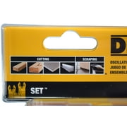 Dewalt DWA4216 5-Piece Oscillating Blade Set