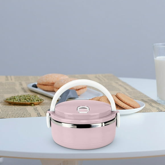onlyliua Summer Savings Divided Lunch Box, Microwave Heated Plastic Lunch Box, Microwave Oven Student Meal Box Office Worker Portable Tableware Meal Box for Indoor/Outdoor
