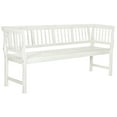 thumbnail image 2 of Safavieh Brentwood Indoor/Outdoor Traditional Acacia Patio Bench, 2 of 7