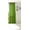 Apple Lime Green, variant on Gorgeous Home Linen 1 Panel Myra Brown Semi-Sheer Faux Silk Antique Grommets Window Curtain 108in Extra Long