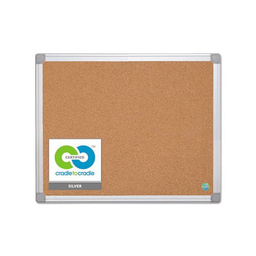 Earth It! Aluminum Frame Cork Board