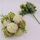 thumbnail image 3 of 1 manojo de plantas de flores de crisantemo falsas artificiales decoraciones para fiestas hogar Verde, 3 of 9