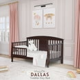Dream On Me Dallas Toddler Day Bed, Espresso