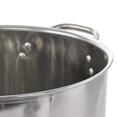 thumbnail image 4 of Gibson Everyday Whittington Stock Pot with Lid, Stainless Steel, 12 Quart Capacity, Kitchenware and Accessories, Silver, 96329.01, 4 of 4