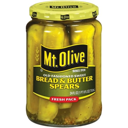 Mt Olive Pickle Spears Bread Butter 24 Fl Oz Walmart Com Walmart Com Mt Olive Pickle Spears Bread Butter 24 Fl Oz Walmart Com Walmart Com