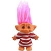 Lucky Troll Dolls,Vintage Troll Dolls Chromatic Adorable for Collections, School Project, Arts and Crafts, Party Favors - 7.5" Tall Red(Include The Length of Hair)(Red)