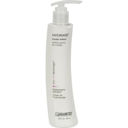 Giovanni Hydrate Body Lotion, Raspberry Winter, 8.5 fl Oz