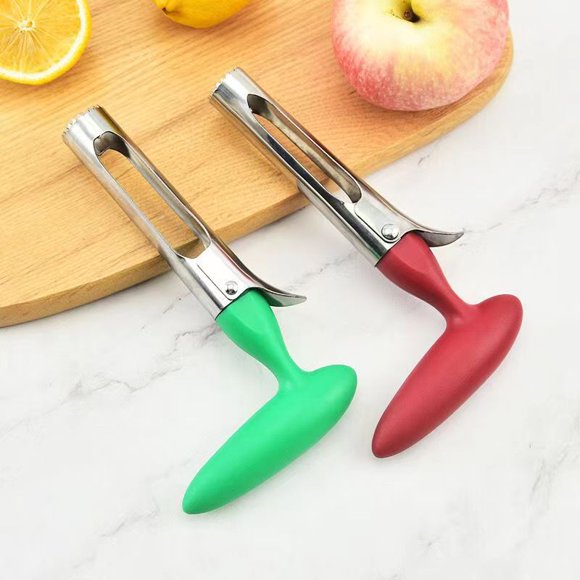 2pcs Stainless steel fruit corer creative kitchen tool new apple corer