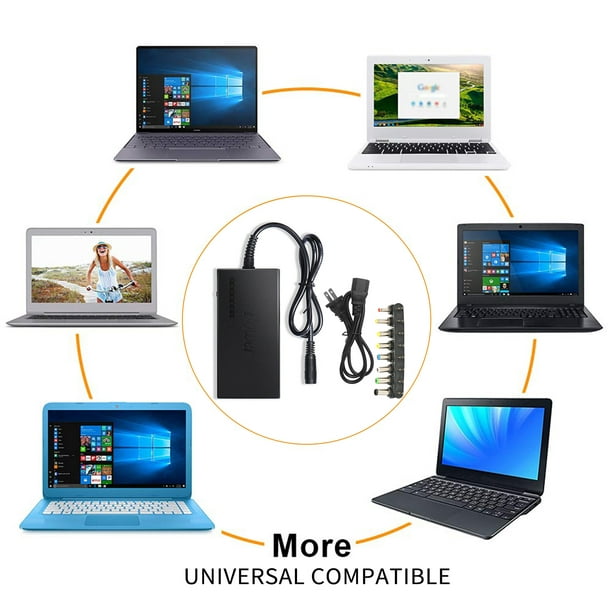 Adaptateur d'alimentation universel pour ordinateur portable 96 W 8 pièces  vers prise portable réglable 24 V