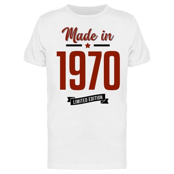 Man Limited Edition Since 1970 Men's T-shirt