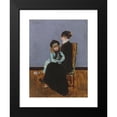 thumbnail image 2 of Norbert Goeneutte 19x24 Black Modern Framed Museum Art Print Titled - Elegance; Mother and Daughter (1879), 2 of 5