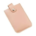 thumbnail image 2 of Tnobhg Card Holder Smooth Faux Leather Multi Pockets Drawing Type Large Capacity Button Closure ID Cards Credit Cards Ticket Organizer, 2 of 8