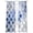 Blue, variant on Yellow Morocco Sheer Curtains 96 Inch Length 2 Panels Set, Retro Grey Foil Painting Grunge Tribal Voile Window Treatment Semi Sheer Long Curtains Drapes for Bedroom/Living Room/Kitchen 52"x96"x2