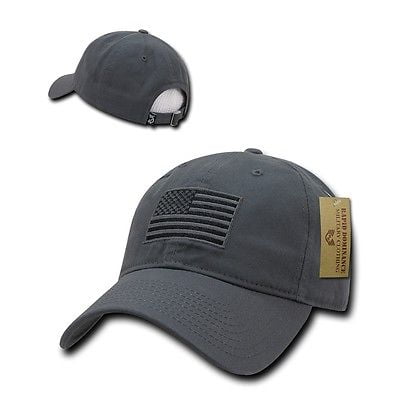polo hat with american flag