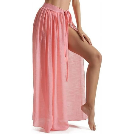 Municipal Summer Beach Swimsuit Sheer Swimwear Cover Ups Bikini Wrap Skirt for Women