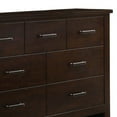 thumbnail image 2 of Benzara Wooden Dresser with Seven Spacious Drawers, Mahogany Brown, 2 of 6