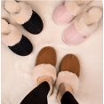 thumbnail image 4 of Wishcotton Women's Warm Cozy Fuzzy Sherpa Fleece Lined Home Slippers, 4 of 4