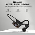 thumbnail image 4 of Auriculares inalámbricos Pantalla digital Reducción de ruido Compatible con Bluetooth 5.3 EDR Tmvgtek Para estrenar, 4 of 6