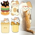 thumbnail image 5 of Wall Mounted Cat Scratcher, 2025 New Cat Scratcher Mat, Wall & Floor Cat Scratcher Pad, Self-Adhesive Cat Scratching Mat, Trimmable Self-Adhesive Carpet, Cats Scratchers for Indoor Cats (Colourful), 5 of 5