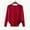 Red, variant on Fesfesfes Women Sweater Tops Long Sleeves Round Neck Pullover Tops Blouse Loose Knitted Sweater Tops on