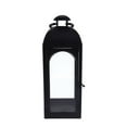 Better Homes & Gardens 14" Decorative Black Metal Pillar Candle Holder