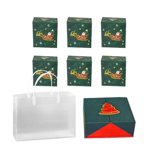XWSHYW Decoraciones Navideñas Regalo de Navidad de Nochebuena, Caja de Dinero con Sobrerojo Que Rebota y Sorpresa, Regalo de Navidad para Novia