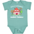 thumbnail image 3 of Inktastic Book My Reservation I'm Going to Grandma and Grandpa's Boys or Girls Baby Bodysuit, 3 of 5