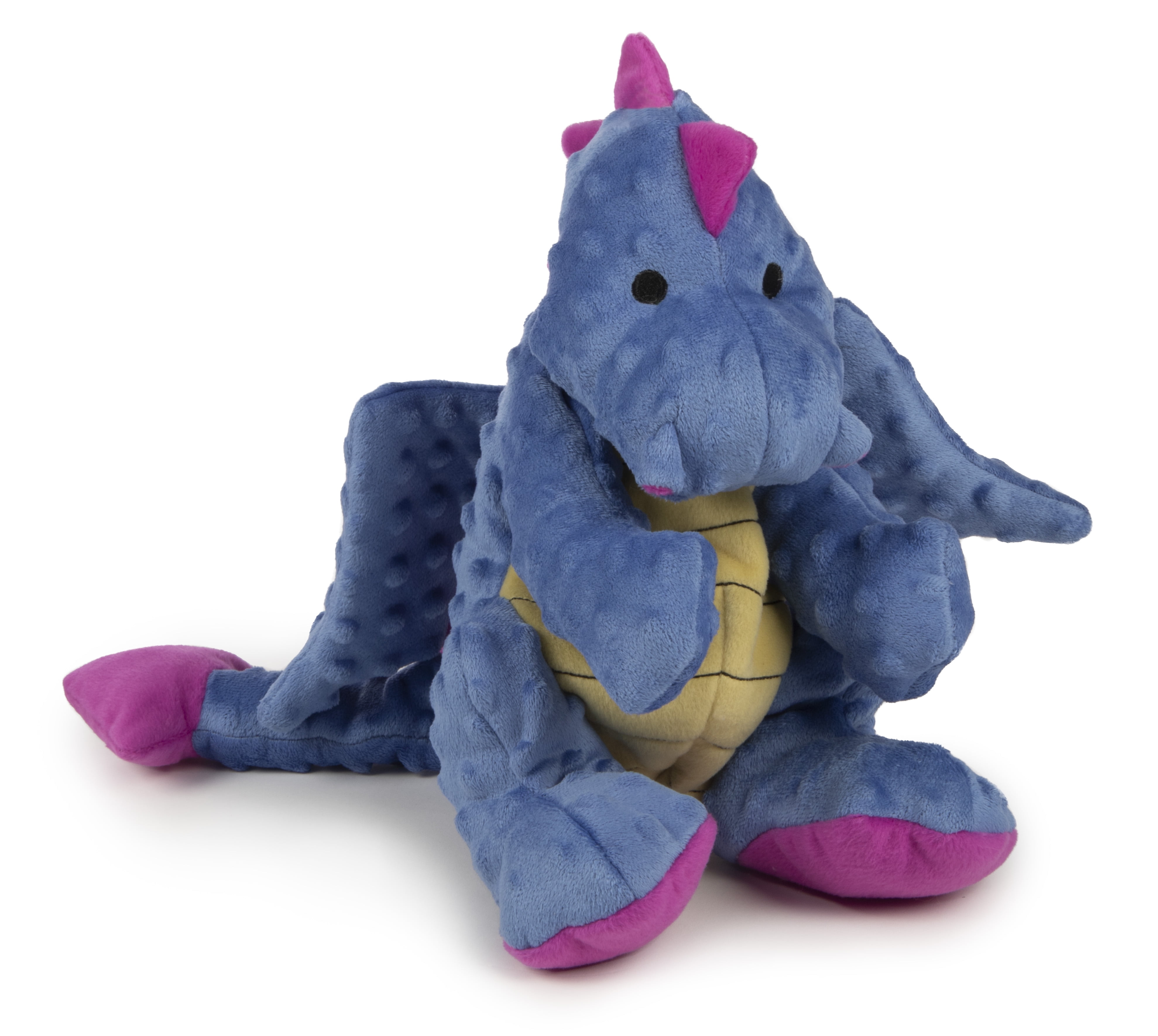 goDog Dragons with Chew Guard Technology Durable Durable Plush Squeaker