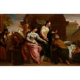 thumbnail image 2 of Barend Graat 24x17 Gold Ornate Framed and Double Matted Museum Art Print Titled - Allegory of Care in the Old Men's and Women's Hospital (1685), 2 of 4