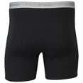 thumbnail image 4 of Gildan Men's Underwear Boxer Briefs, Multipack, Black (5-pack, Classic Length), Medium, 4 of 6
