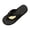 Yellow, variant on Women‘S Thick Sole Flip Flops Eva Anti Slip Cushioned Puffy Straps Leaf Decoration Thong Slides For Beach And Home, Pink