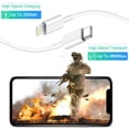 thumbnail image 3 of for  Fast Charger Cable  2-Pack(3.2Ft) Fast Charging Compatible with  13/13pro 12/12 Pro/12 Pro Max/11 Pro/11 Pro Max iPad, 3 of 6