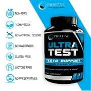 Pristine Foods Testosterone Booster Supplement, 90 Capsules, Ultra Test