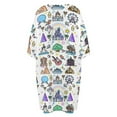 thumbnail image 5 of Happiest Place on Earth Collection Sleepshirts For Sleeping Travels Loose Sleepdress Pajama Dress Soft Nightdress Sleepwear, 5 of 7