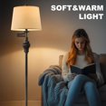 thumbnail image 5 of 61" Vintage Floor Lamp with 350 °   Adjustable Swing Arm - Retro Farmhouse Mid  Lamp for Bedroom Living Room Bedside Nightstand Home Décor Office Gifts, 5 of 8
