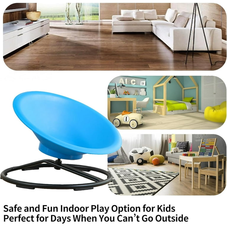 Sensory Spinning Chair For Autistic Kids - Sit And Spin Toy For Motor Skills Development, Green