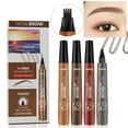 thumbnail image 1 of NOVO Waterproof Long Lasting Smudge-Proof Four Tips Tattoo Liquid Eyebrow Pencil, 1 of 9