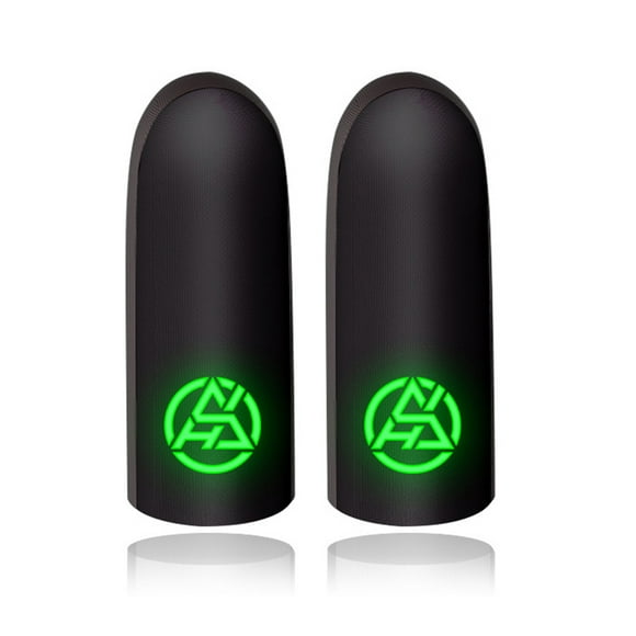 Peggybuy 2pcs 6 Finger Mobile Phone Game Trigger for PUBG Aim Shooting Gamepad Joystick