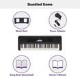 thumbnail image 4 of Teclado Yamaha PSRE-383 Negro con Adaptador de Corriente PA130, 4 of 7