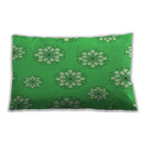 Ahgly Company Indoor Rectangular Contemporary Lumbar Throw Pillow, 13 inch by 19 inch