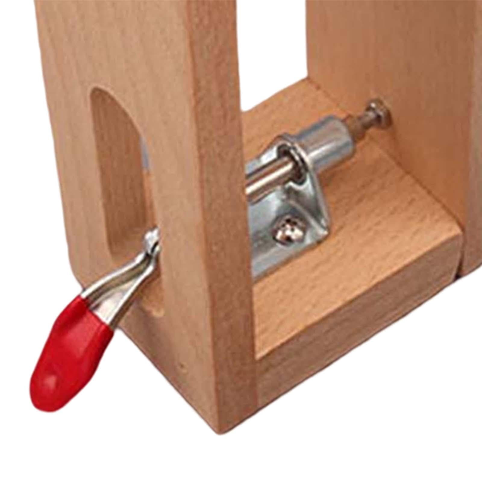Leather Stitching Holder Wood Adjustable Leather Craft