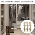 thumbnail image 4 of KAKOWELY 20 Sets Table Bolt Sleeve Connectors Durable Table Dowel Pin Alignment Pin,0.87X"X0.31"X0.31", 4 of 4